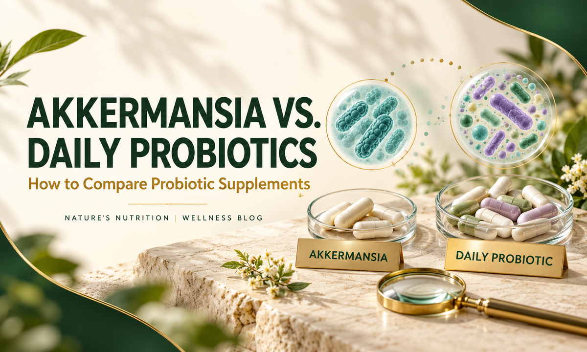 Akkermansia vs. Daily Probiotics: How to Compare Probiotic Supplements