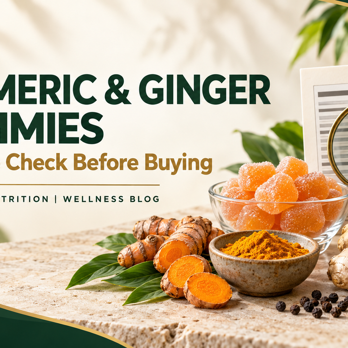 Turmeric and Ginger Gummies: What to Check Before Buying