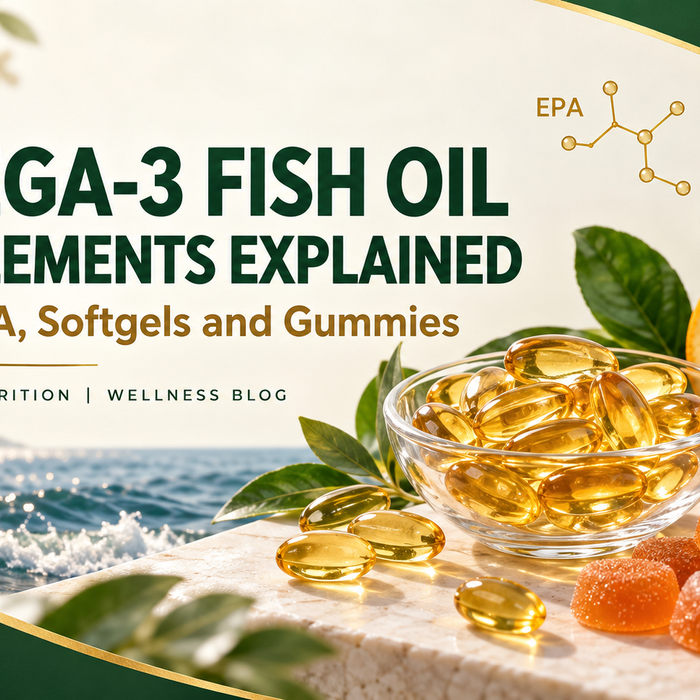 Omega-3 Fish Oil Supplements Explained: EPA, DHA, Softgels and Gummies