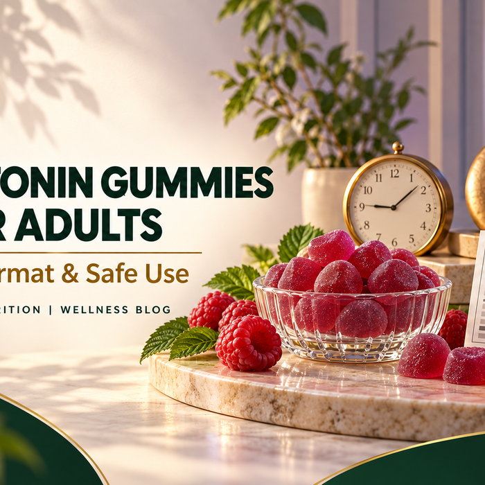 Melatonin Gummies for Adults: Dose, Format and Safe Use