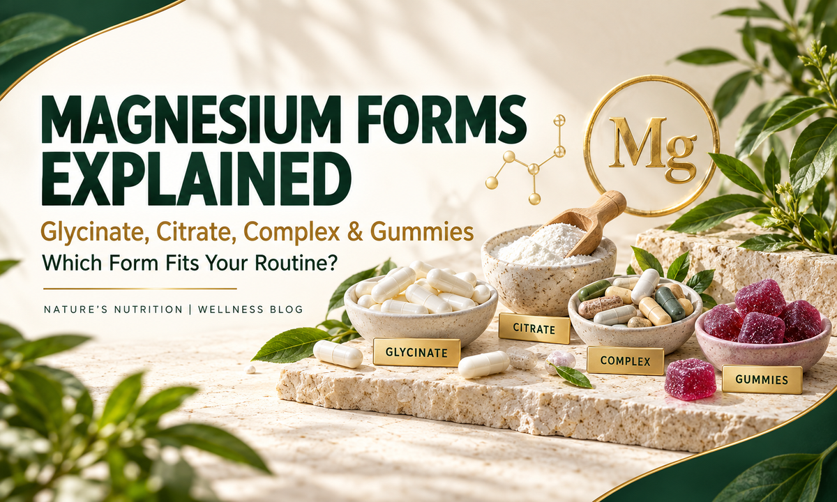Magnesium Glycinate, Citrate, Complex and Gummies: Which Form Fits Your Routine?