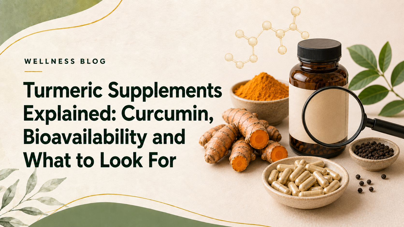 Turmeric Supplements Explained: Curcumin, Bioavailability and What to Look For