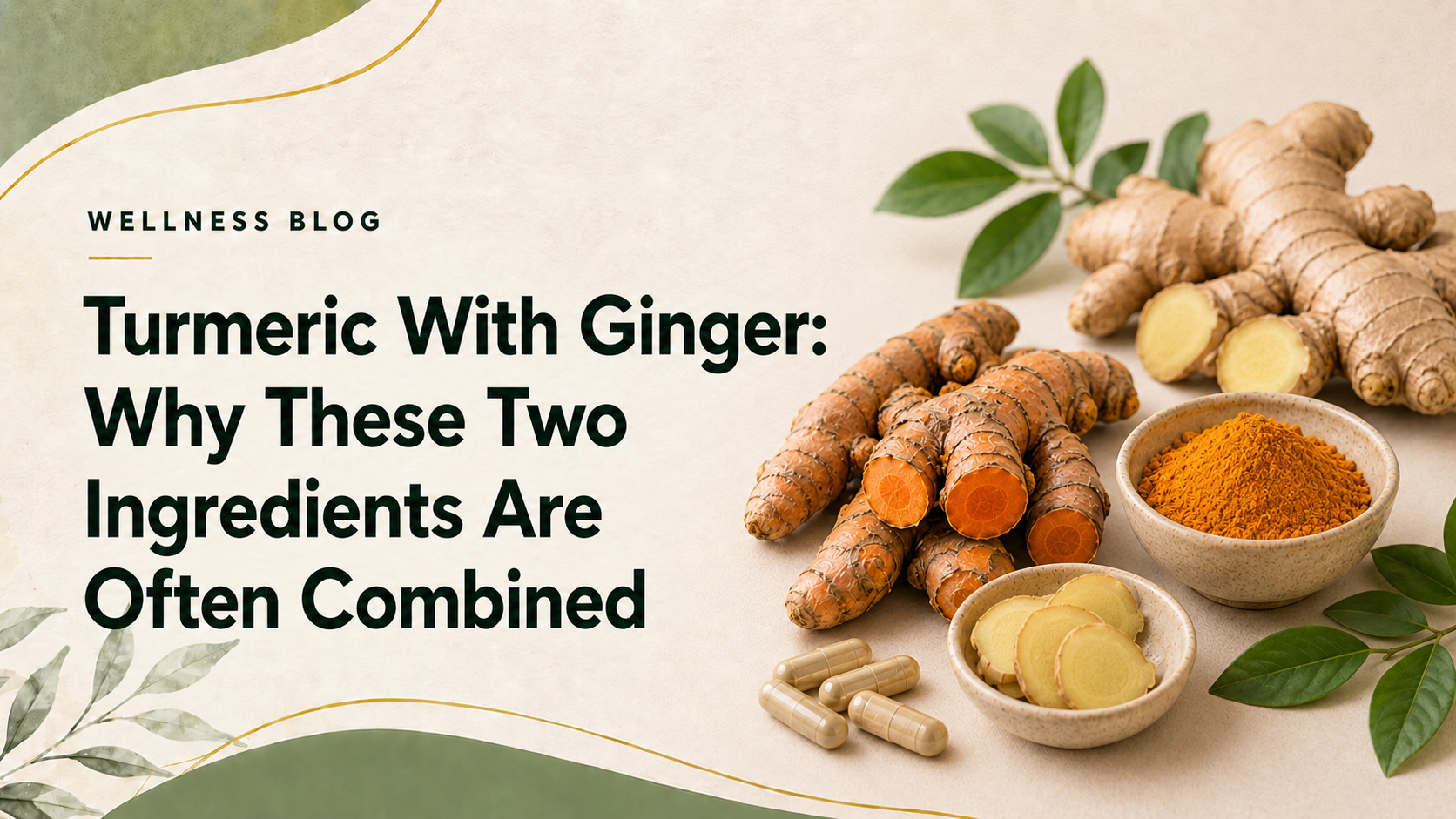Turmeric With Ginger: Why These Two Ingredients Are Often Combined