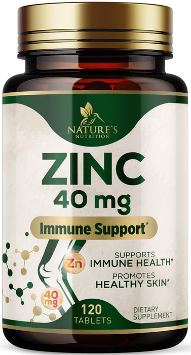 Zinc 40 mg - 120 Tablets