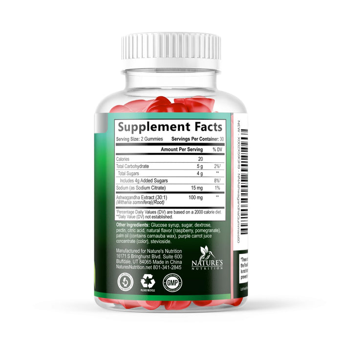 Ashwagandha Gummies â€“ 3000mg â€“ 60 Gummies