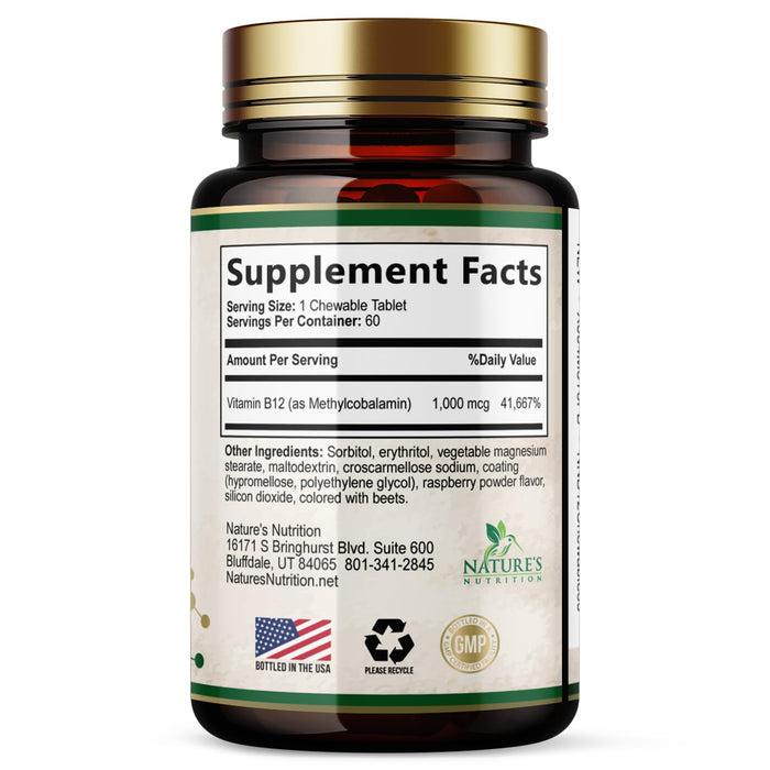 B12 Supplement Fact