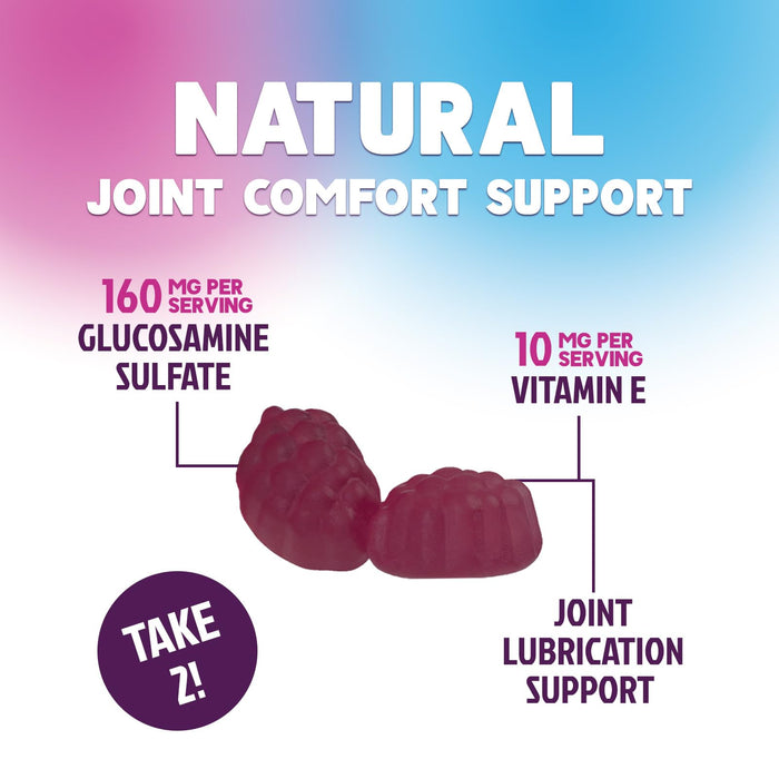Joint Support Gummies Glucosamine + Vitamin E â€“ 60 Gummies