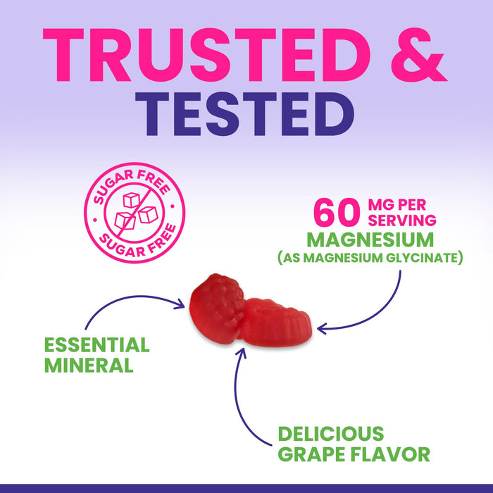 Magnesium Glycinate - 60 Gummies