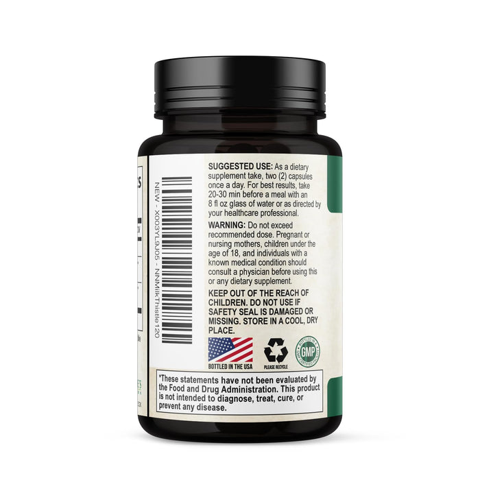 Milk Thistle Extract â€“ 1000mg â€“ 120 Capsules