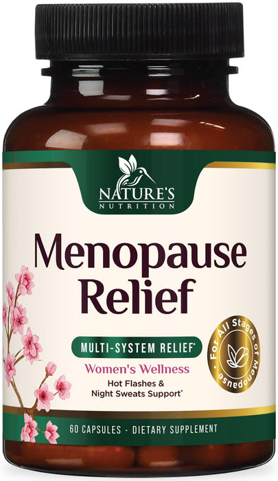 Menopause Support with Black Cohosh - 60 Capsules