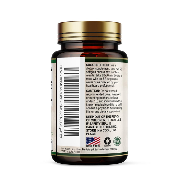 CoQ10 200 mg - 120 Softgels