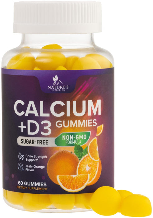 Chewable Calcium â€“ 400 IU â€“ 60 Gummies