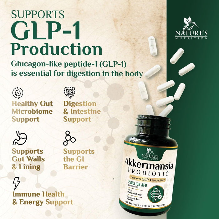 Akkermansia Probiotic 2 Billion AFU - 120 Capsules