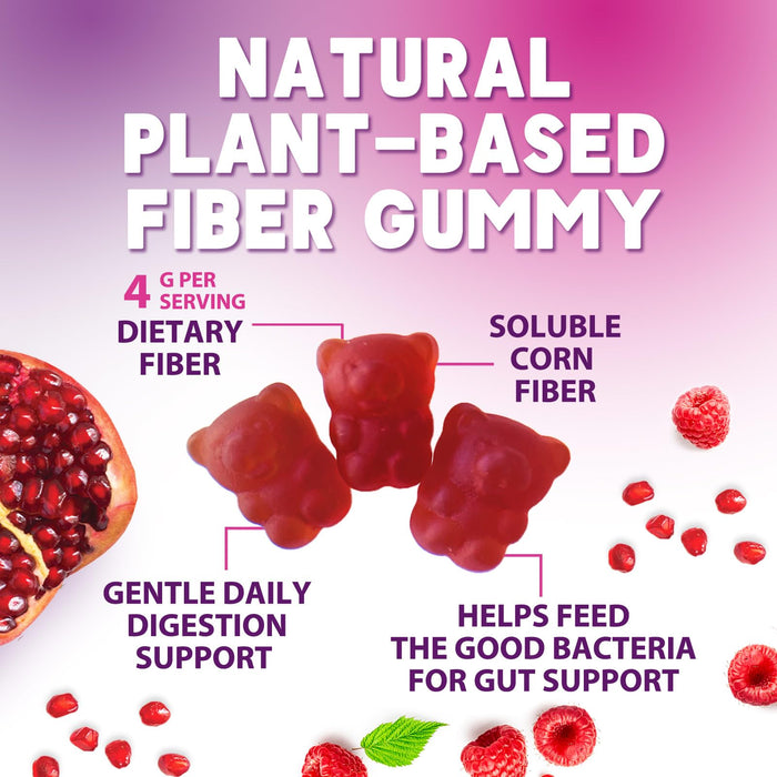 Prebiotic Fiber Gummies â€“ 60 Gummies