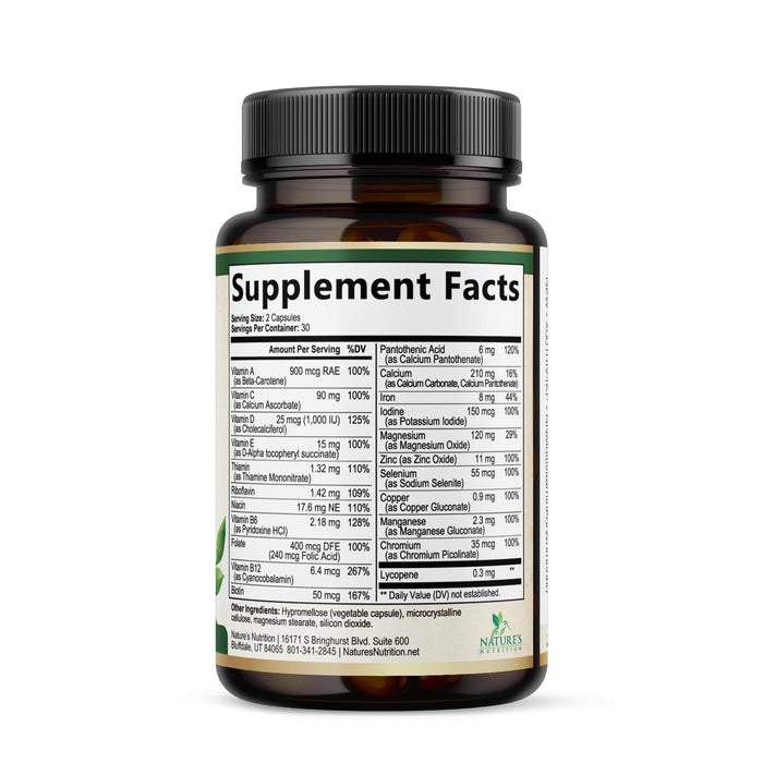 Womenâ€™s Daily Multivitamin â€“ 60 Capsules