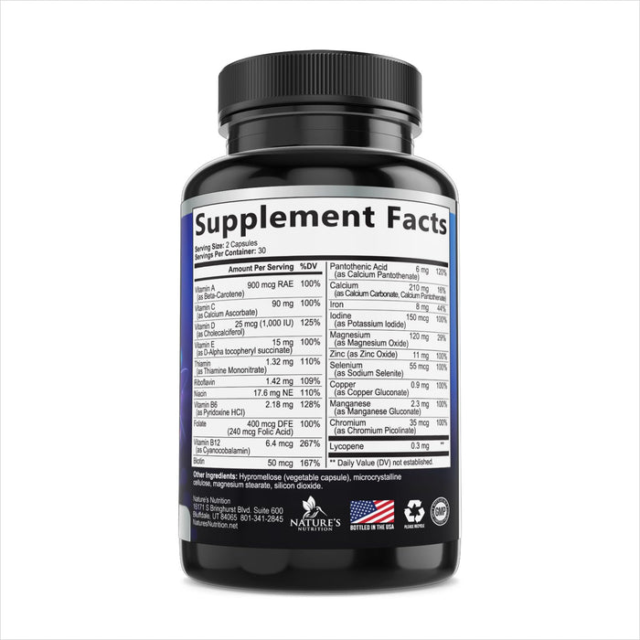 Men's Multivitamin - 60 Capsules
