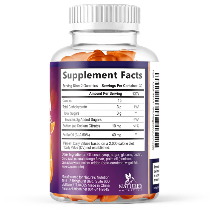 Omega 3-6-9 - Orange, 60 Gummies