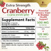 Cranberry Concenreate Supplement Facts