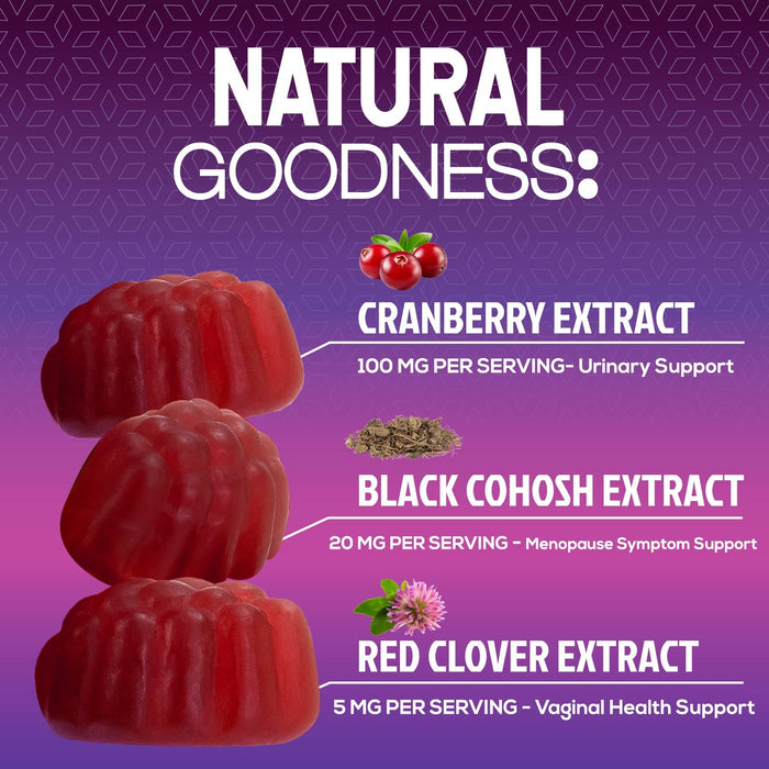 Menopause Support with Black Cohosh - 60 Gummies