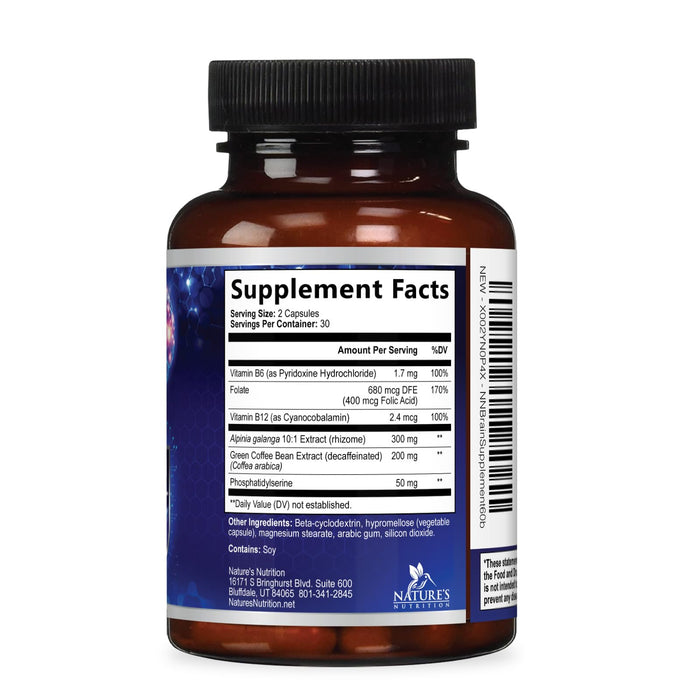 Brain & Memory Support - 60 Capsules