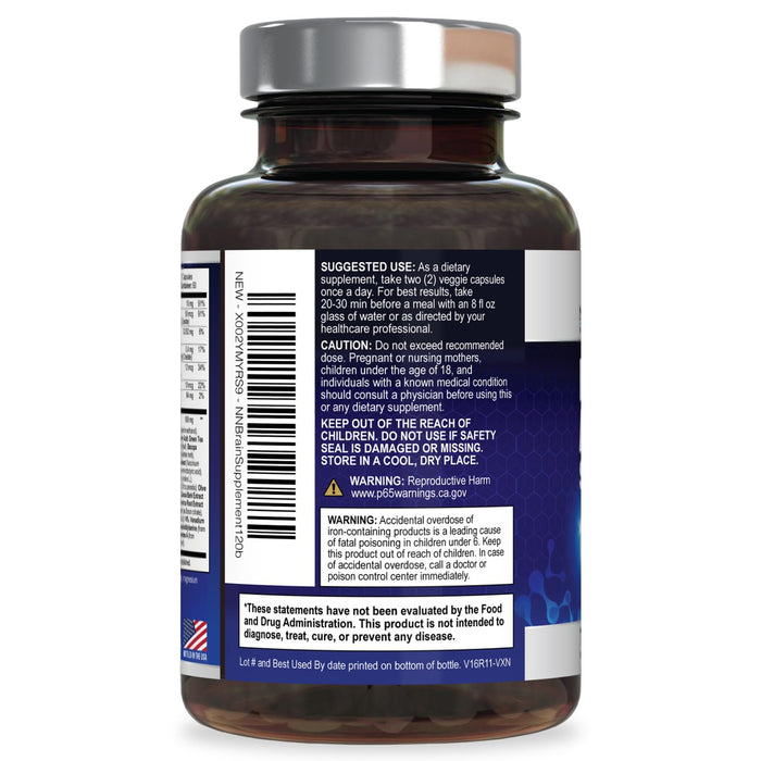 Brain Memory â€“ 120 Capsules
