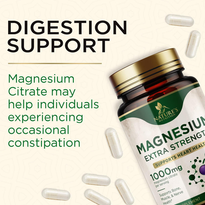 Magnesium 1000 mg - 120 Capsules