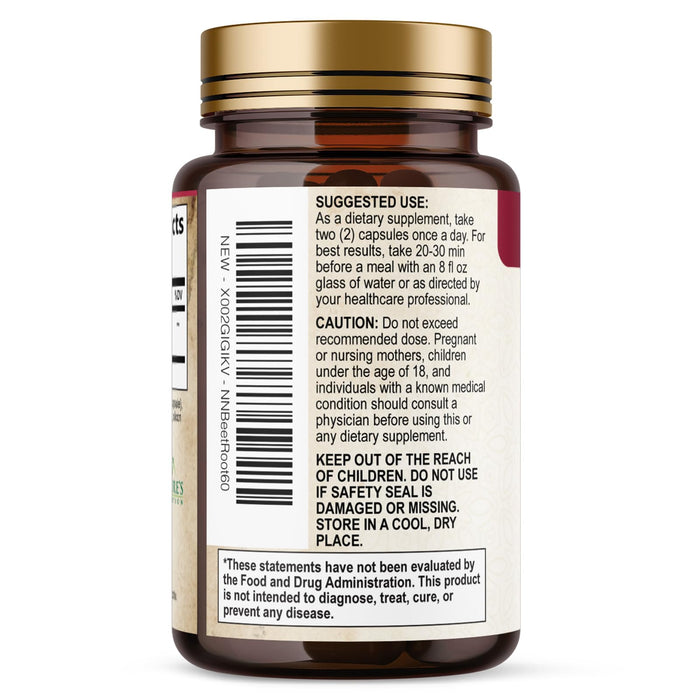 Beet Root 1300 mg - 60 Capsules