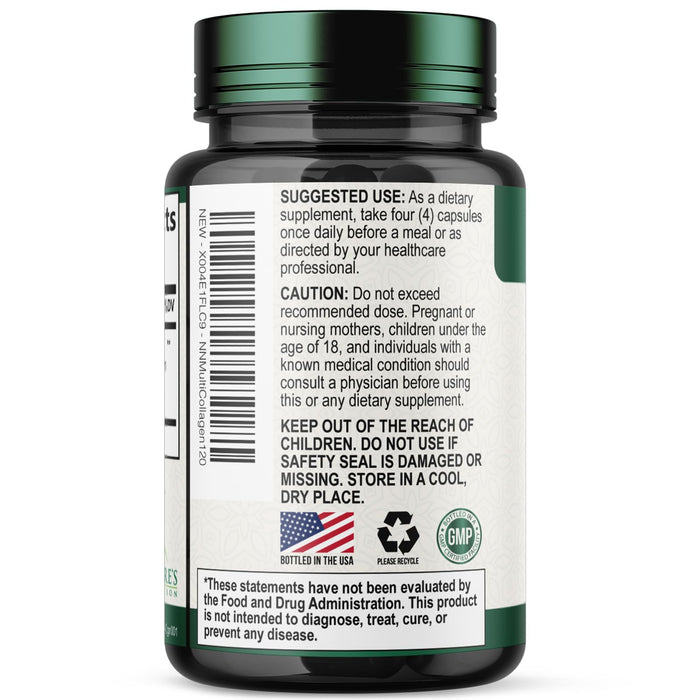 Multi Collagen Peptides 2400 mg - 120 Capsules