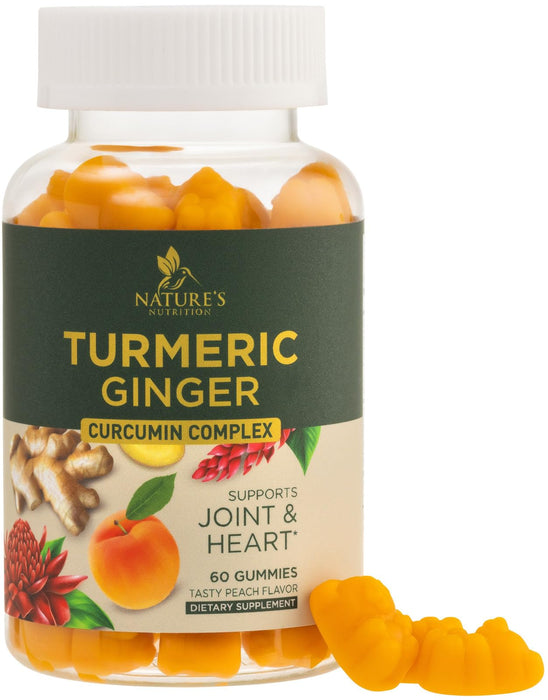 Turmeric and Ginger Gummies â€“ 60 Count
