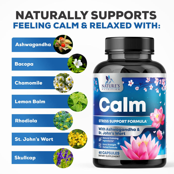 Calm & Relax Support - 60 Capsules
