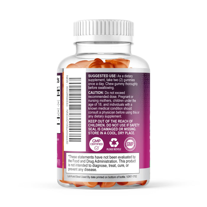 CoQ10 100 mg - Peach, 30 Gummies