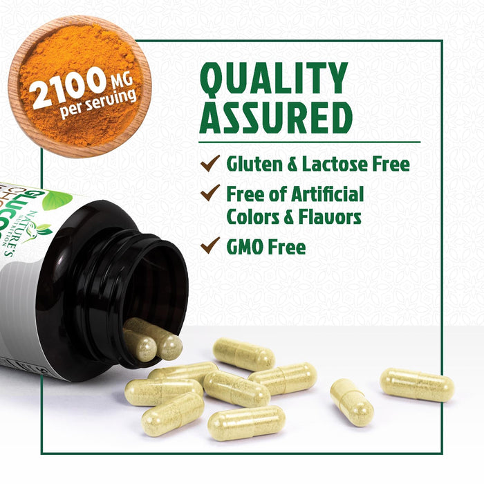 Glucosamine Chondroitin MSM 2100mg Complex â€“ 60 Capsules