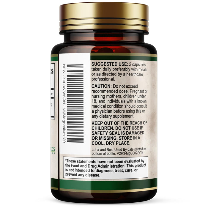 Magnesium 1000 mg - 120 Capsules