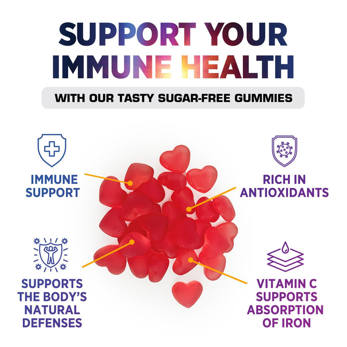 Vitamin C - Raspberry, 120 Gummies
