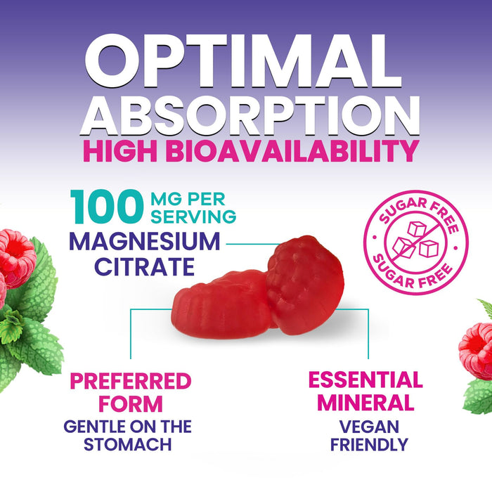 Magnesium Citrate - 60 Gummies
