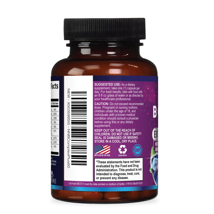 Vitamin B Complex - 60 Capsules