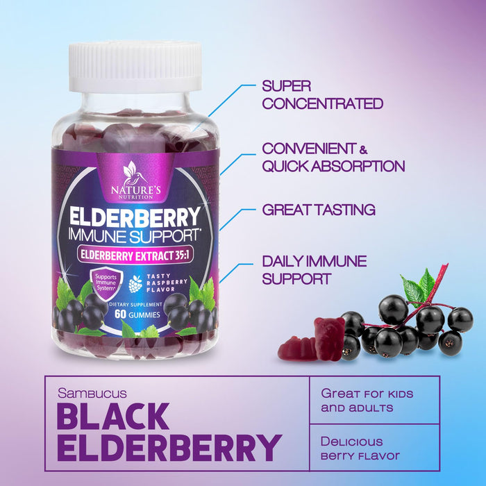 Elderberry - 60 Gummies