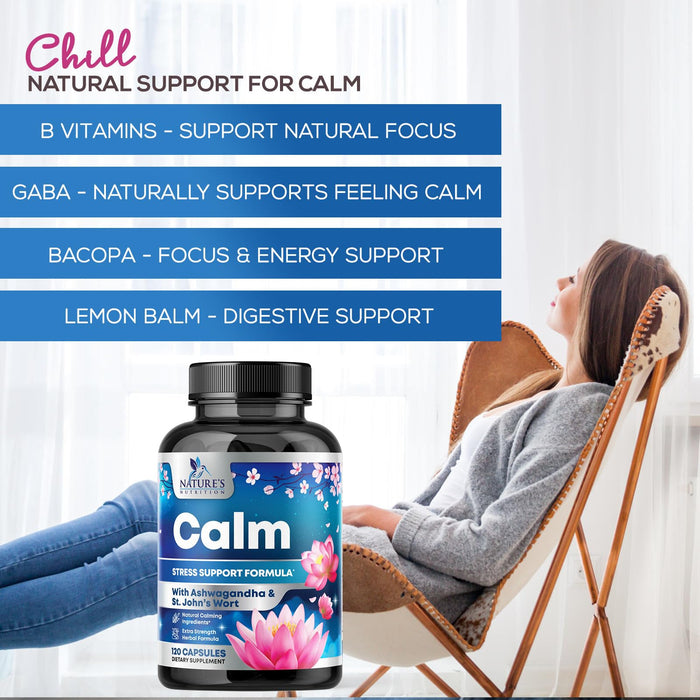 Calm & Relax Support - 120 Capsules