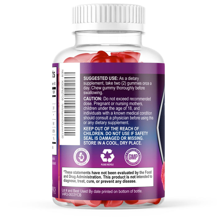 Vitamin D3 5000 IU - 120 Gummies