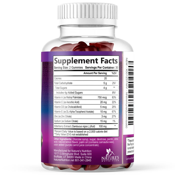Immune Support Gummies â€“ 60 Gummies
