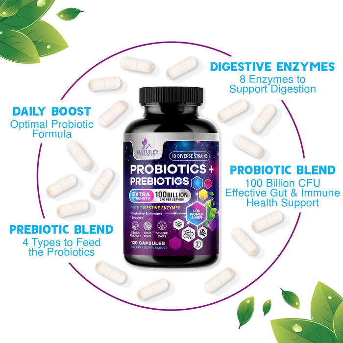 Probiotics 100 Billion CFU â€“ 120 Capsules