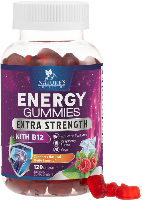 Energy Gummies 1000 mcg Vitamin B12 â€“ 120 Chews