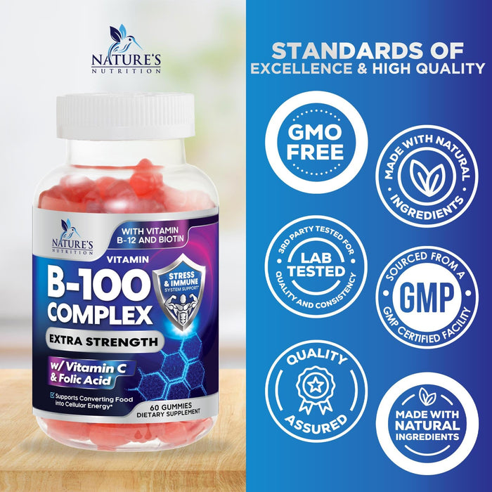 Vitamin B Complex - 60 Gummies