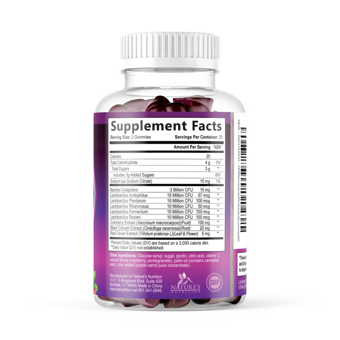 Menopause Support with Black Cohosh - 60 Gummies