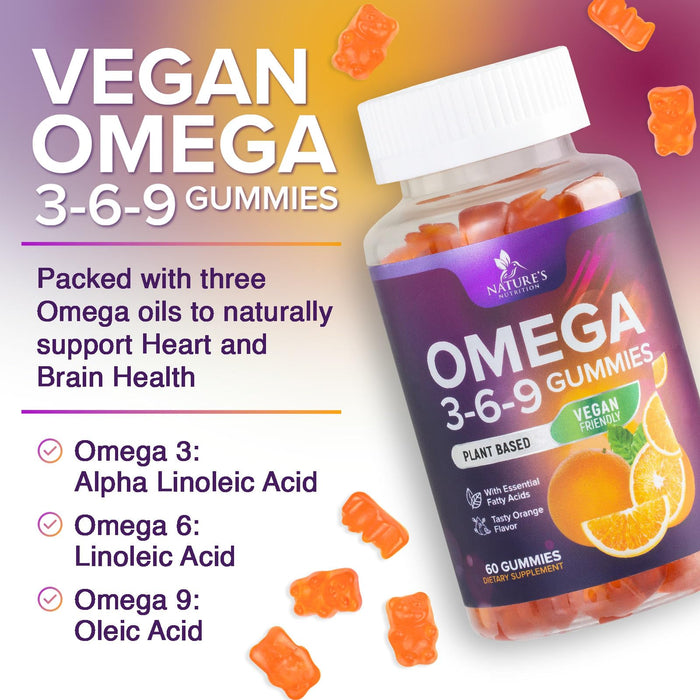 Omega 3-6-9 - Orange, 120 Gummies