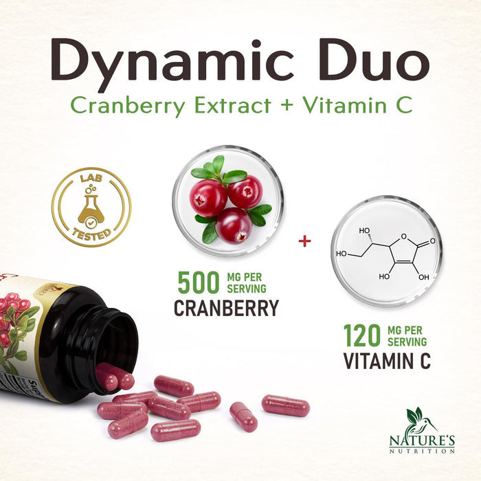 Cranberry Extract + Vitamin C 