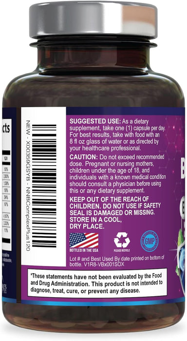 Vitamin B Complex - 120 Capsules