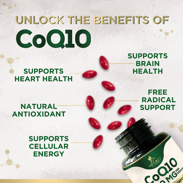 CoQ10 200 mg - 120 Softgels