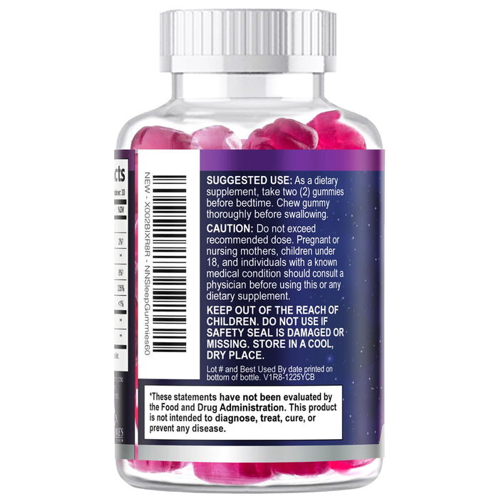 Melatonin Sleep Gummies 8 mg - 60 Gummies