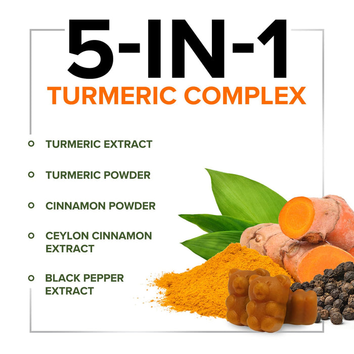 Turmeric Curcumin Gummies - 60 Gummies